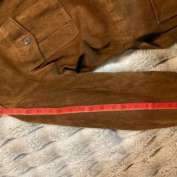 Ralph Lauren Brown Suede Safari Jacket - Picture 8 of 16